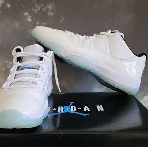 Air Jordan 11 Retro Low 'Legend Blue' Mens Shoes